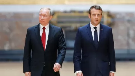 Макрон жақын арада Путинмен сөйлеспекші 