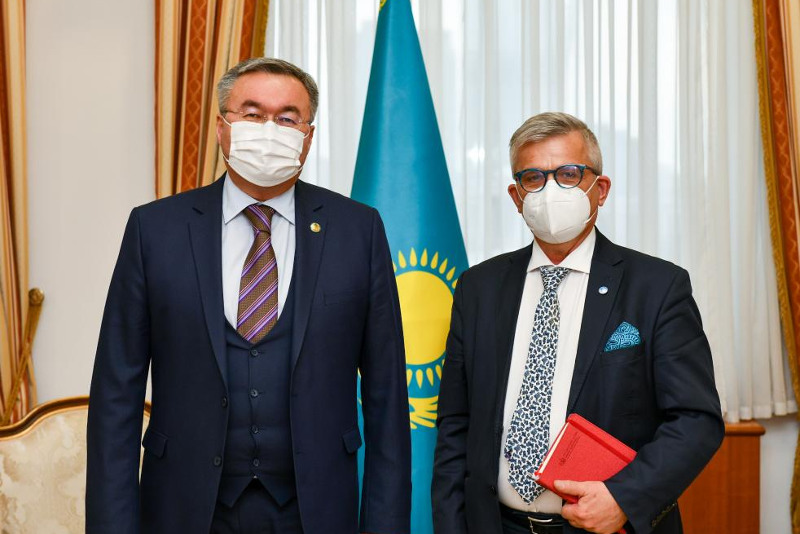 ҚР Сыртқы істер министрі Еуроодақтың арнаулы өкілімен кездесті  