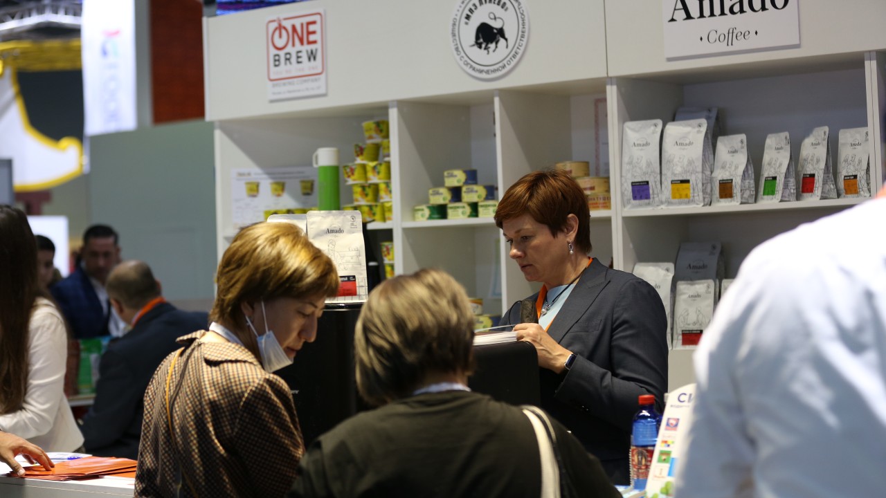 Производители кофе из Москвы участвуют в выставке Foodexpo Qazaqstan 2021 при поддержке МЭЦ 