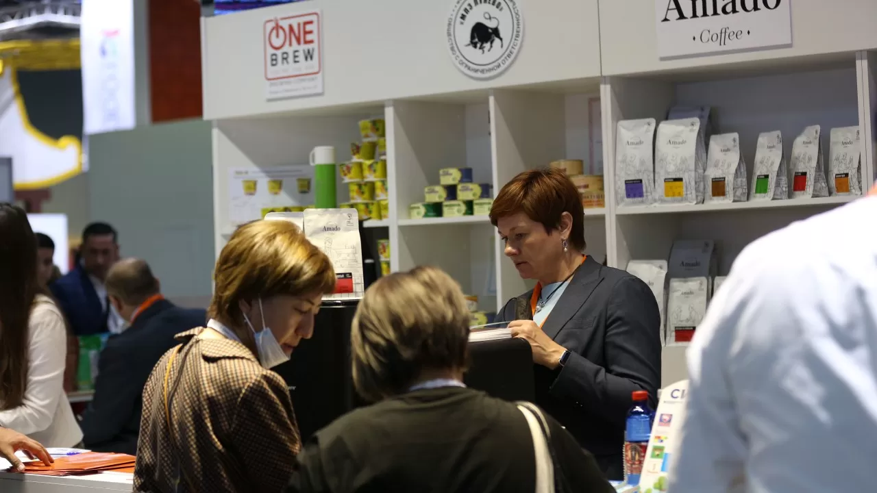 Производители кофе из Москвы участвуют в выставке Foodexpo Qazaqstan 2021 при поддержке МЭЦ 