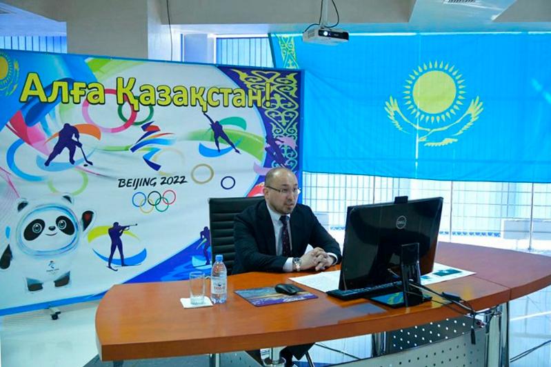 Дәурен Абаев паралимпиадашылармен "онлайн-кездесу" өткізді  