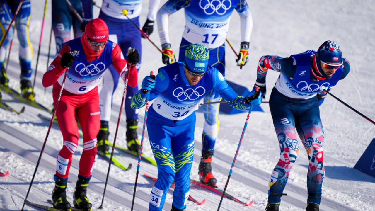 Пекин-2022: как выступили казахстанские лыжники в мужском скиатлоне