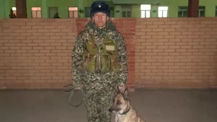 Тайник с оружием в Жанаозене нашла служебная собака Нацгвардии