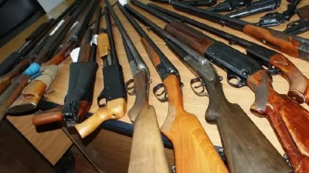 Около 800 единиц оружия изъяли в ходе полицейской спецоперации в РК 