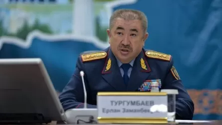 Тургумбаев освобожден от должности министра внутренних дел