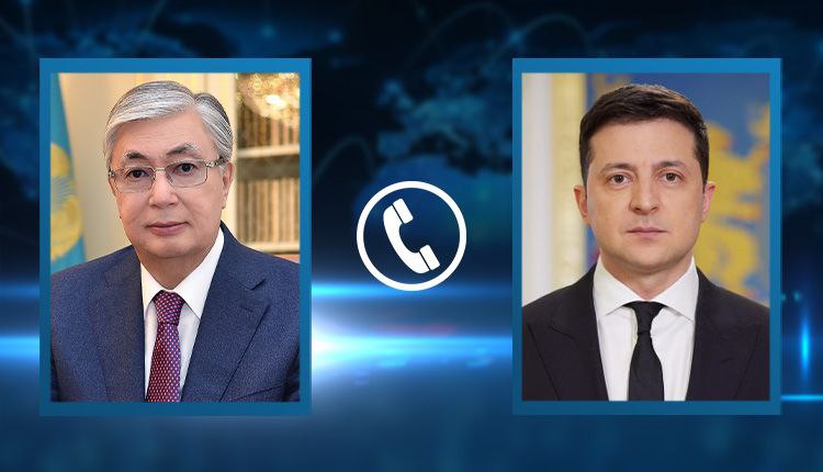 Президент Зеленскиймен телефон арқылы сөйлесті  