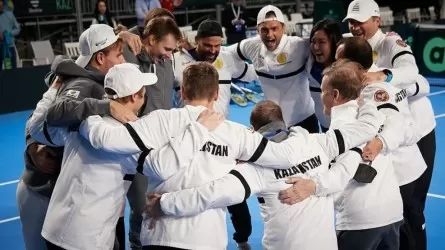 Кубок Дэвиса: команда Казахстана по теннису вошла в десятку сильнейших