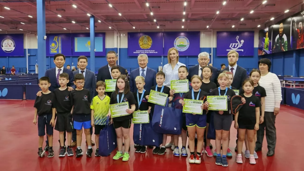 В Усть-Каменогорске открылся Центр настольного тенниса