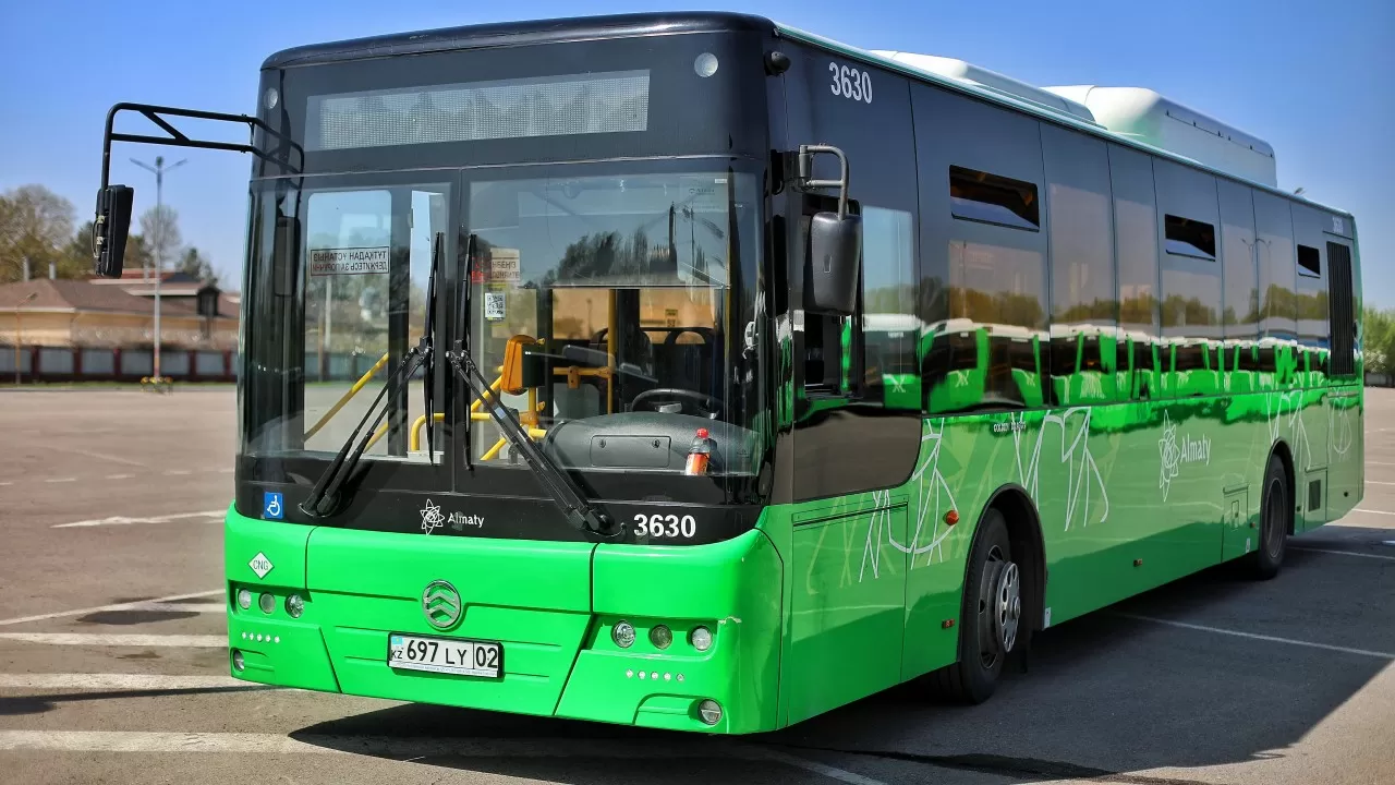 Более 100 новых экоавтобусов появились в Алматы