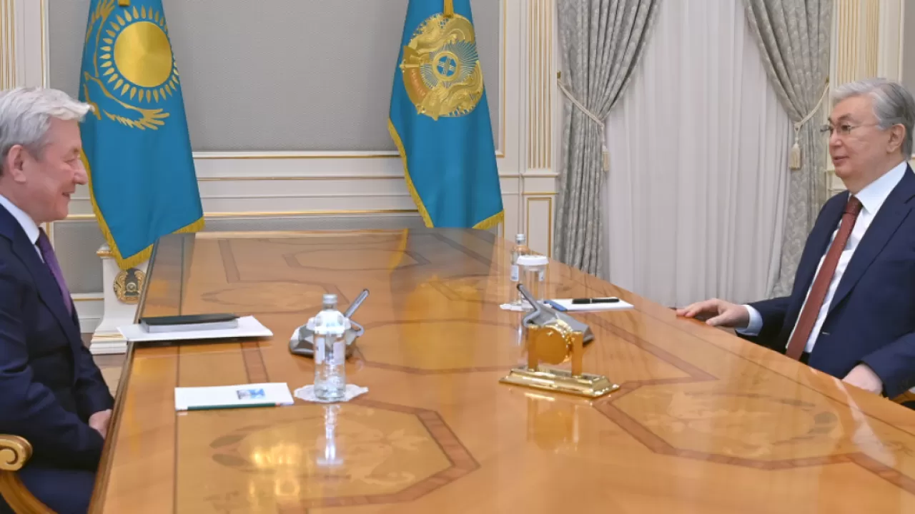 Мемлекет басшысы белгілі экономист Жақсыбек Құлекеевті қабылдады