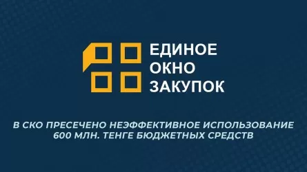 В СКО пресечено неэффективное использование 600 млн тенге бюджетных средств