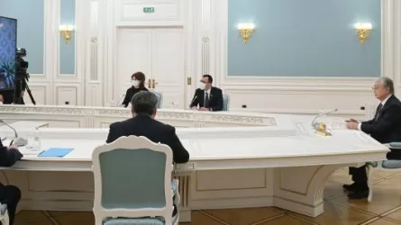 Касым-Жомарт Токаев в режиме видео-конференц-связи провел переговоры с папой римским Франциском