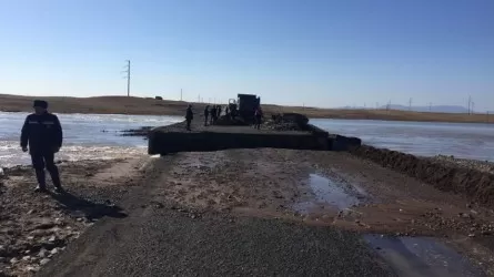 В Актюбинской области закрыта дорога