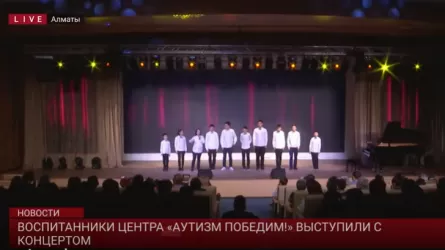 Воспитанники центра "Аутизм победим!" выступили  с концертом