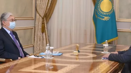 Токаев принял нового акима Жамбылской области