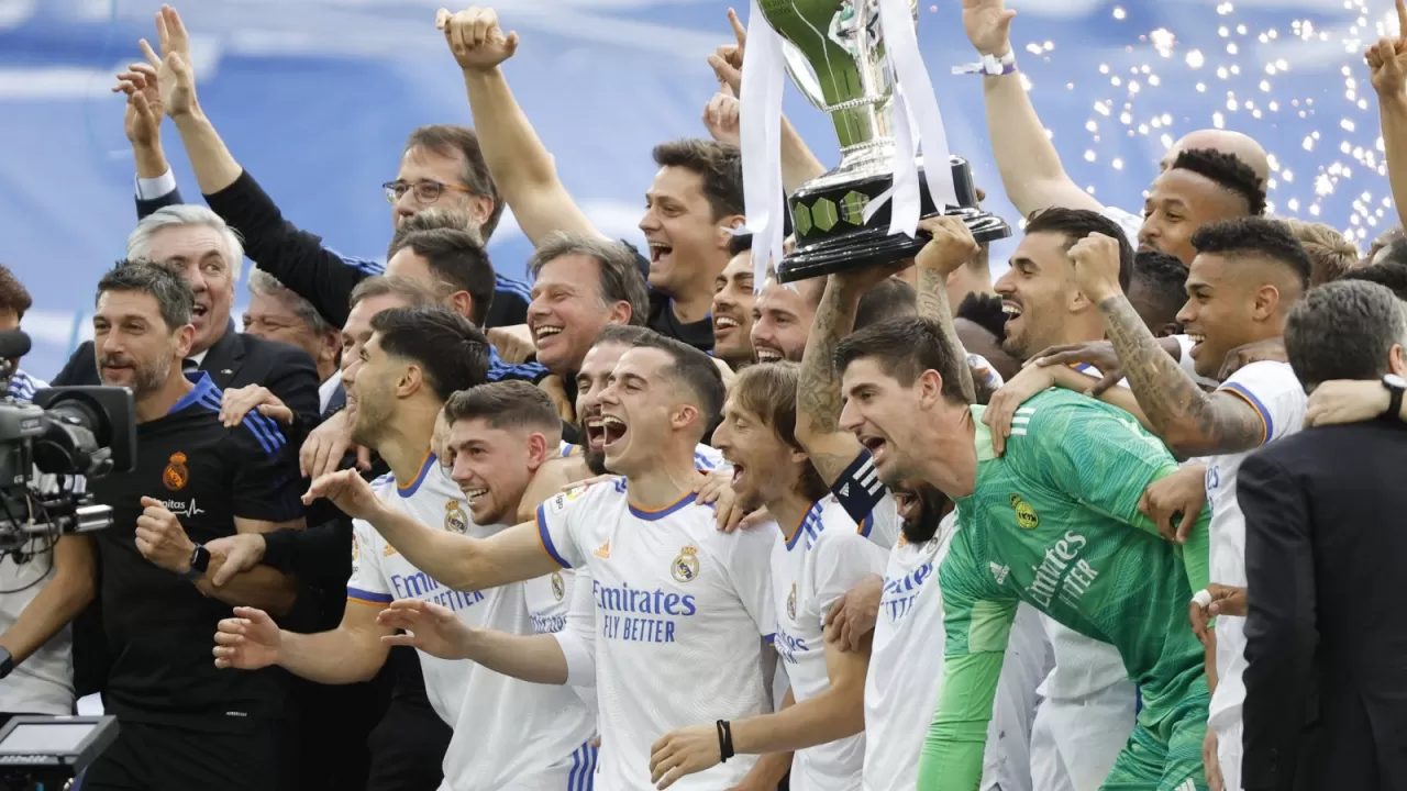 Мадридский "Реал" стал чемпионом Испании в 35-й раз