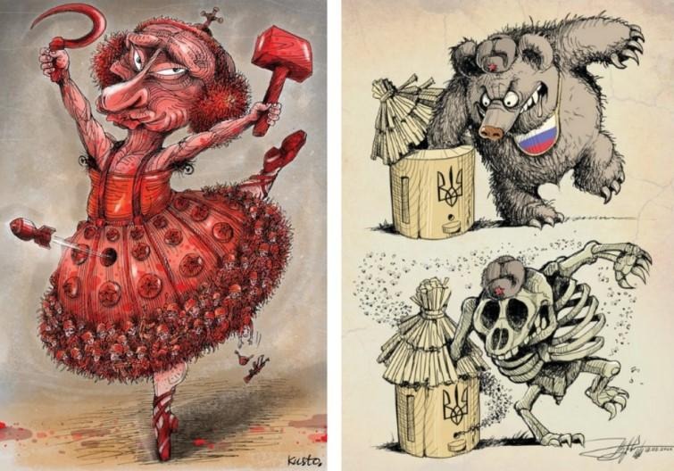 Француз журналы Путиннің карикатурасын жариялады 