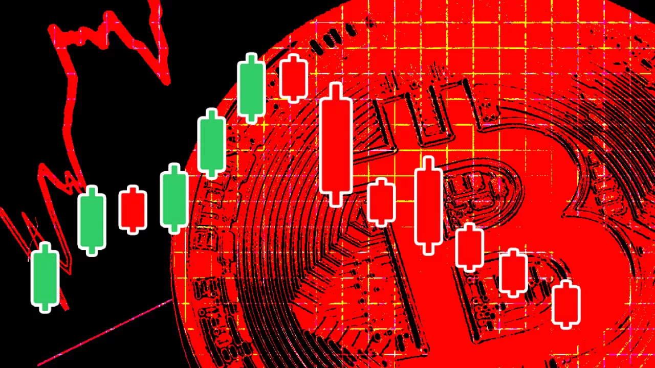 Биткоин падает семь недель подряд