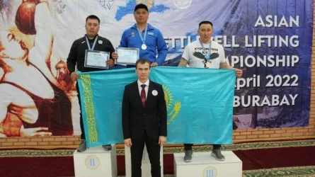 Казахстанский военнослужащий стал чемпионом Азии по гиревому спорту