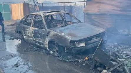Крупный пожар в Костанае: уничтожено 11 домов и 4 машины
