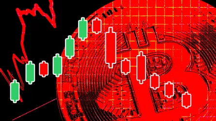 Биткоин падает семь недель подряд