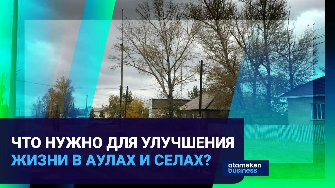 Что нужно для улучшения жизни в аулах и селах? 