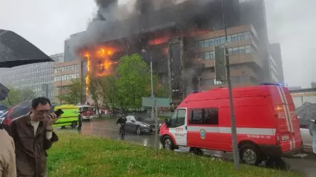 Мәскеуде бизнес орталығы өртеніп жатыр