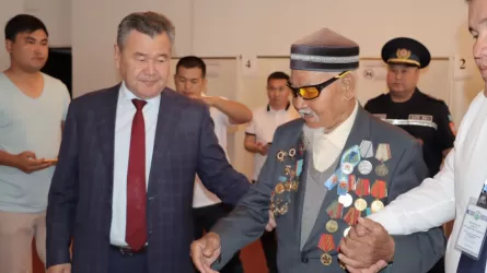 101-летний аксакал проголосовал на референдуме
