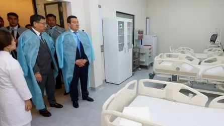 Визит премьер-министра РК Смаилова в новую клинику Mediker Hospital International г. Алматы