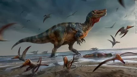 Останки крупнейшего динозавра-убийцы нашли в Европе