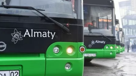 Несколько автобусных маршрутов изменят схему движения в Алматы