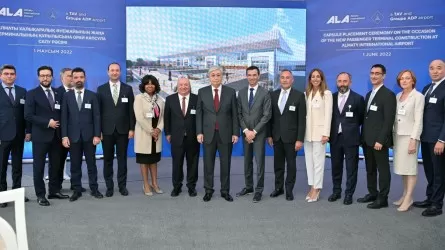 Президент дал старт строительству нового международного терминала в аэропорту Алматы 