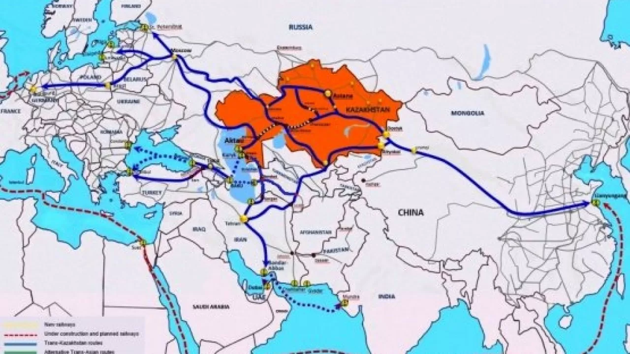 Казахстан готов участвовать в строительстве железной дороги Мазари-Шариф – Кабул –Пешавар – Токаев
