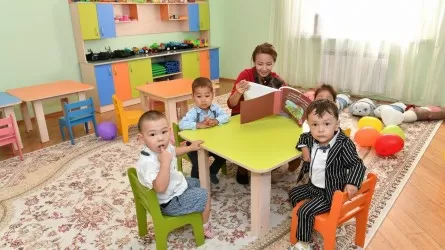 В каком регионе Казахстана больше всего детсадовцев?