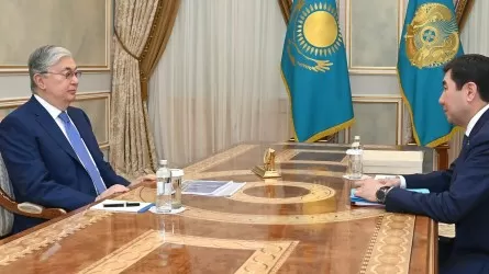 Ерлан Қошанов Президентке есеп берді
