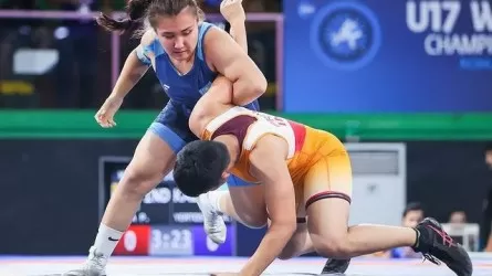 Алина Ертостик завоевала "бронзу" на чемпионате мира U17 по женской борьбе 
