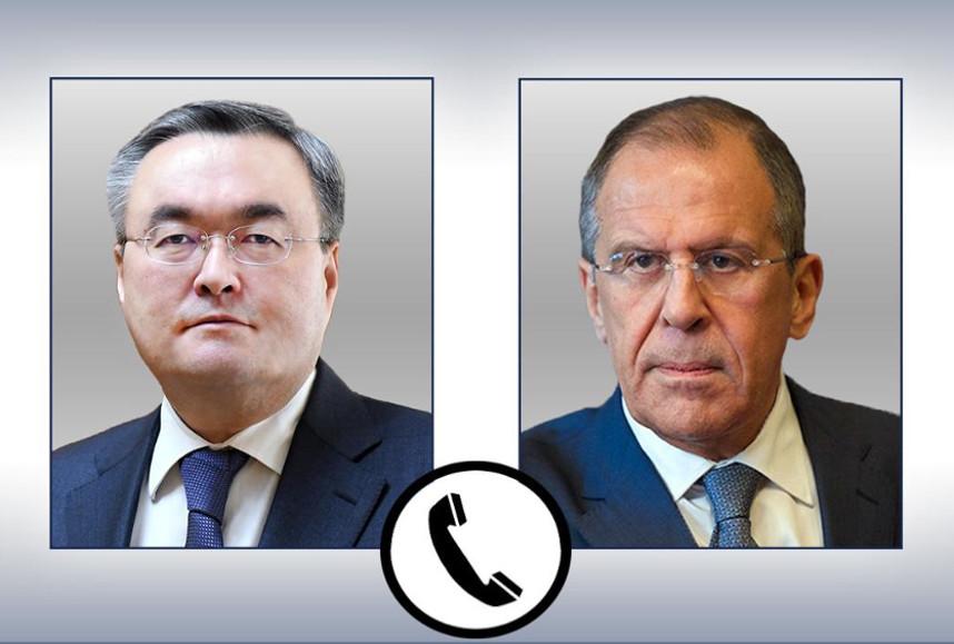 Главы МИД Казахстана и России обговорили перспективы двусторонних отношений