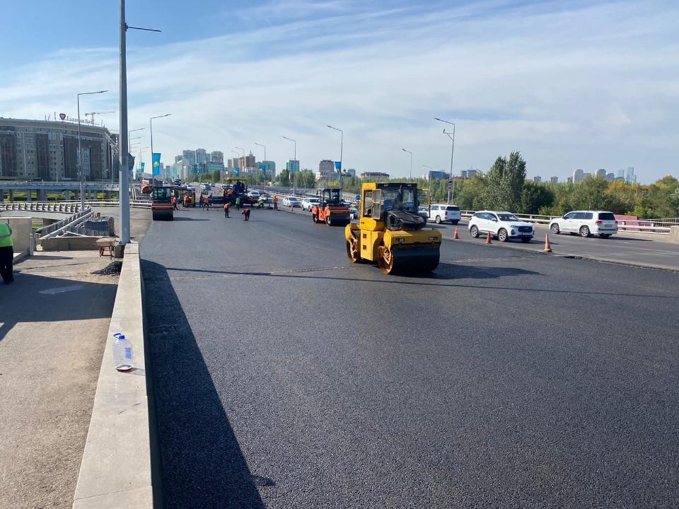 Сарайшық көпіріндегі жөндеу жұмыстары айдың соңына дейін жүргізіледі