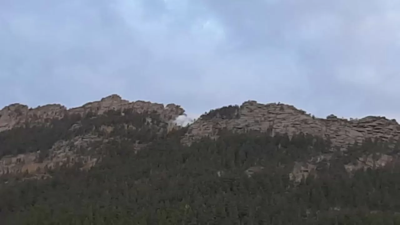 Бурабай аумағындағы Көкшетау тауында өрт шықты