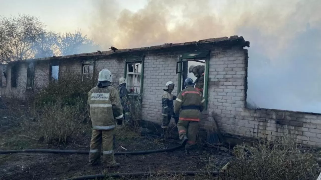 Погибших во время пожара в Аулиекольском районе нет – Архимед Мухамбетов