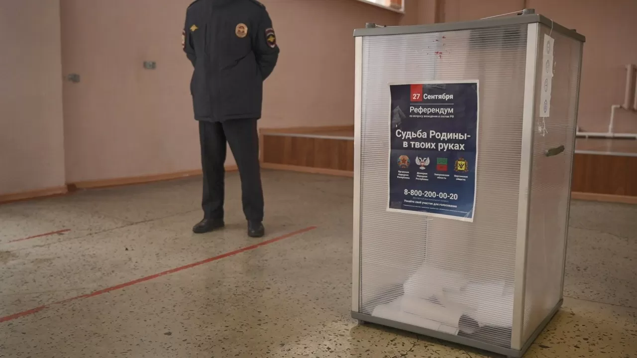 Ресей Федерациясына қосылу туралы референдум аяқталды