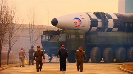 Северная Корея осуществила очередной ракетный пуск