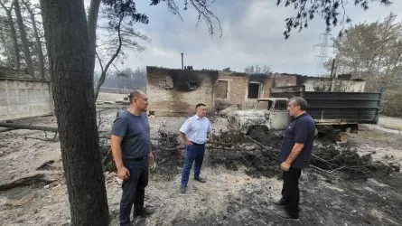 15 предпринимателей Аулиекольского района пострадали от пожаров