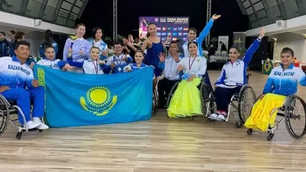 Қазақстандық пара бишілер әлем кубогінде топ жарды