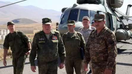 Представители ОДКБ посетили несколько участков на границе Армении и Азербайджана