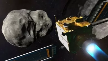 Космический зонд DART попытался изменить траекторию астероида