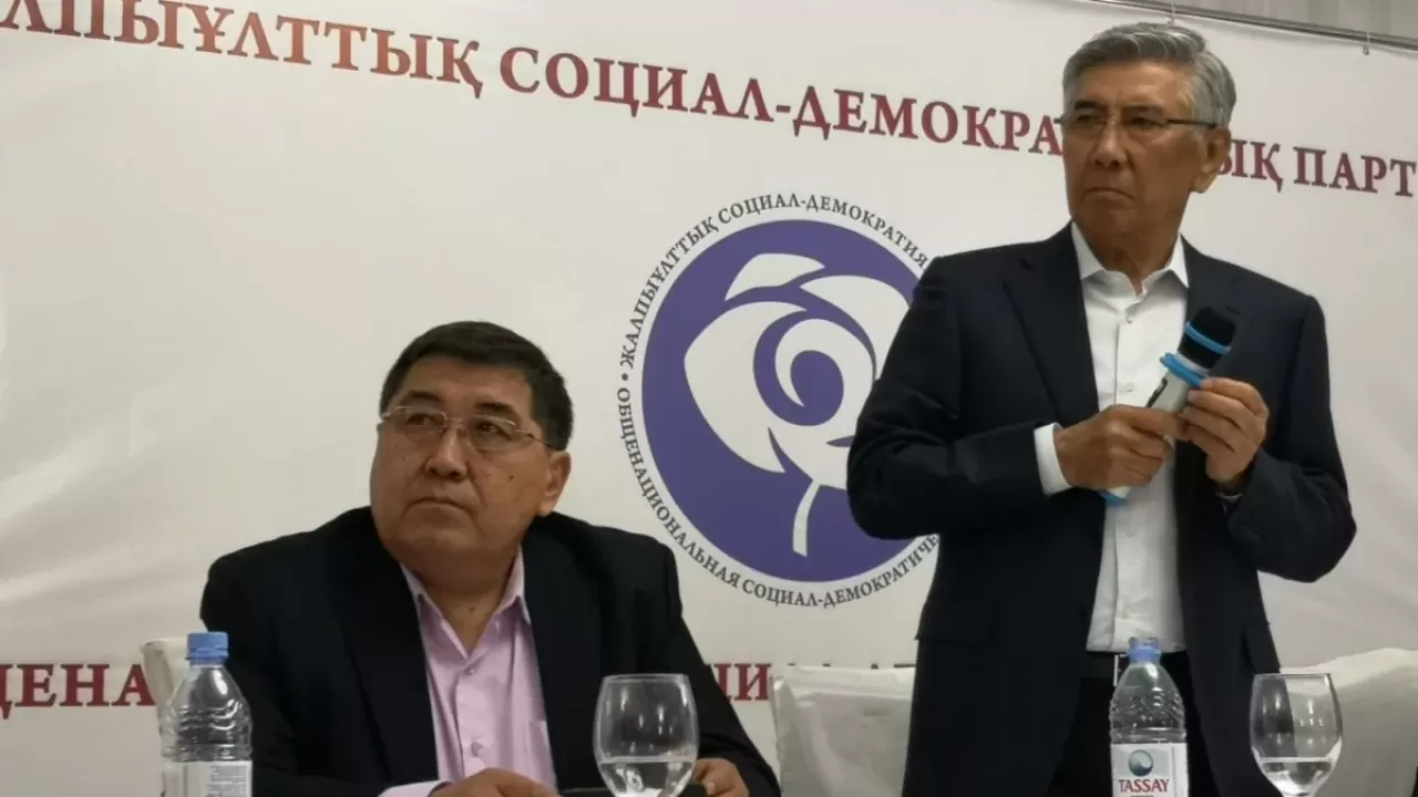 Партия ОСДП заявила, что готова бороться за изменение политического статус-кво в Казахстане