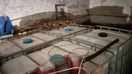 Жамбыл облысында этил спирті бар заңсыз қойма анықталды