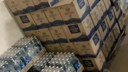 Маңғыстауда 31 мың бөтелке алкоголь өнімі тәркіленді
