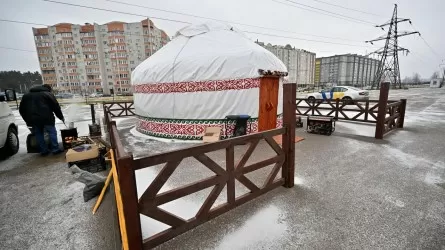 Ресей баспасөзі Бучадағы киіз үйді «антиресейлік акция» деп атады